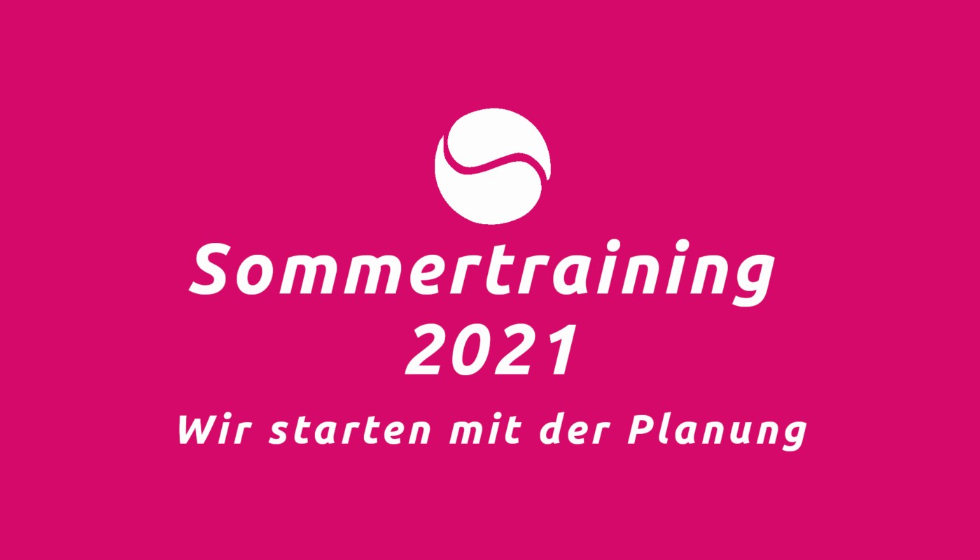 Planung Sommertraining