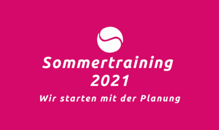 Planung Sommertraining